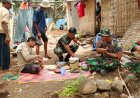 Penuh Keakraban, Satgas TMMD Ke-128 Kodim 0820/Probolinggo Nikmati Makan Siang Bersama Warga