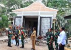 Tim Wasev Sterad TNI Tinjau Sejumlah Titik Pembangunan TMMD Ke-128 di Desa Brabe Probolinggo